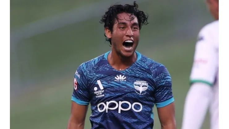 Gael Sandoval ha marcado tres goles con el Wellington Phoenix.