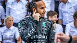 Hamilton en el cierre de la temporada 2021