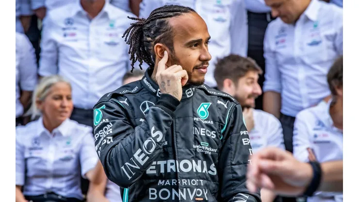 Hamilton en el cierre de la temporada 2021