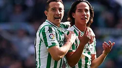 Guardado y Lainez en Betis