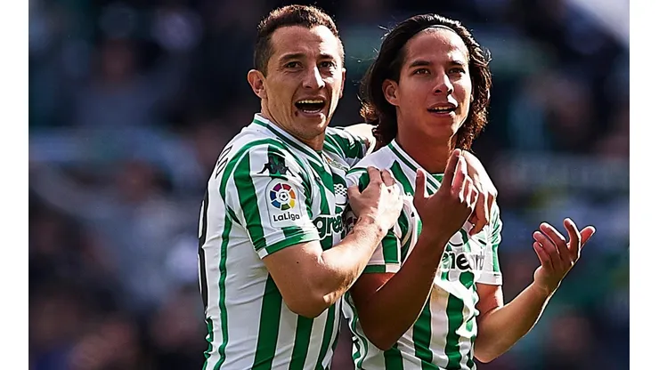 Guardado y Lainez en Betis