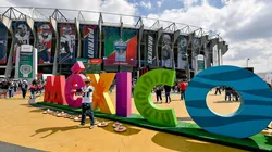 El estadio Azteca para el partido Raiders contra Patriotas en 2017