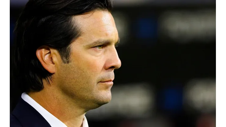 Santiago Solari en un momento crítico al frente del América.