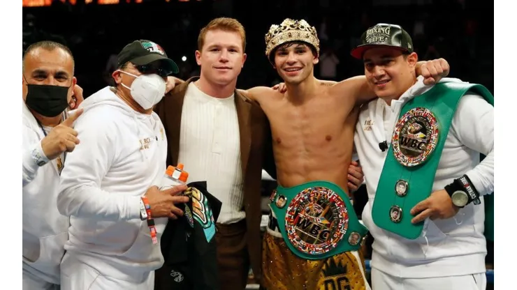 Ryan Garcia se va del establo de Eddy Reynoso.
