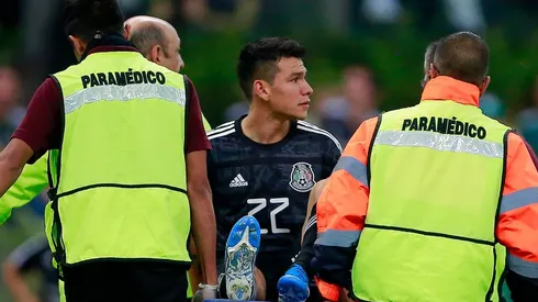 Lozano sufrió una luxación en el hombro derecho