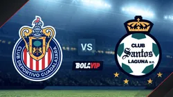 Chivas de Guadalajara vs. Santos Laguna por la Liga MX Femenil.
