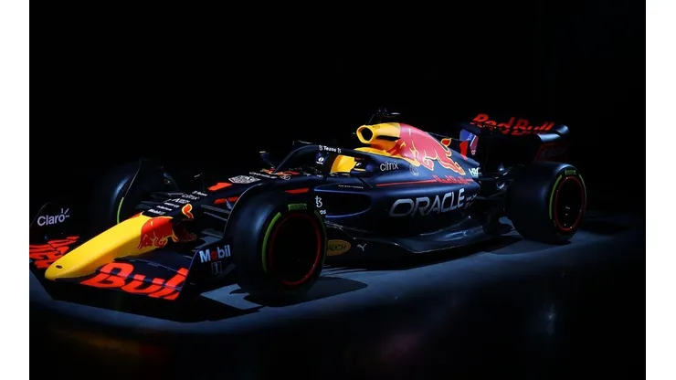 El RB18 de Red Bull para la temporada 2022