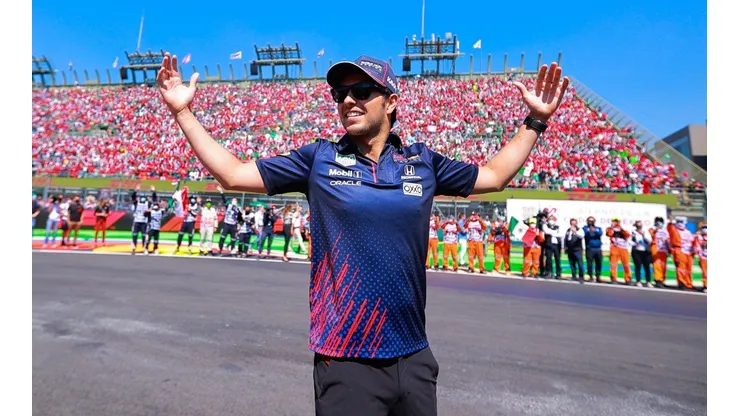 Pérez en el GP de México