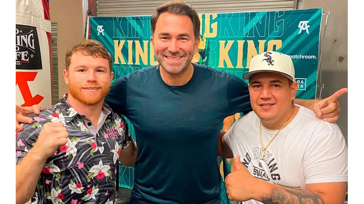 Eddie Hearn cree tener al sucesor de Canelo en las 168 libras