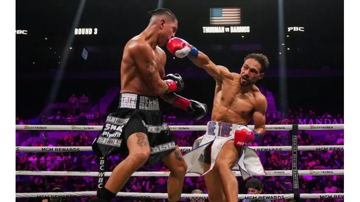 Thurman habló de su pelea contra Mario Barrios.
