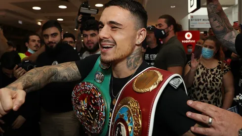 George Kambosos aseguró que Devin Haney tiene miedo de enfrentarlo