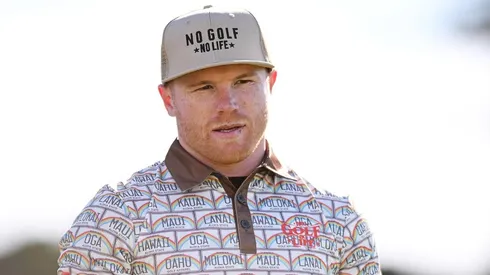 Así le fue a Canelo Álvarez en el Pebble Beach Pro-Am de golf