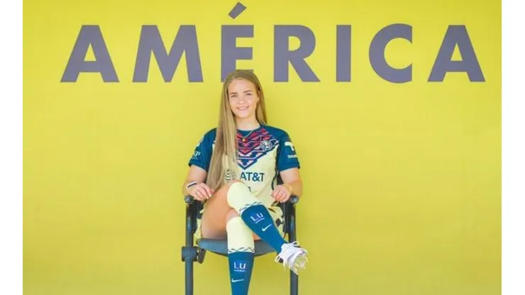 Andrea Hauksdóttir llegó al América Femenil con 26 años de edad recién cumplidos.