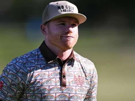 El hoyo en uno que casi mete Canelo Álvarez en un torneo de golf