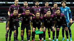 La selección mexicana que salió de inicio ante Panamá.