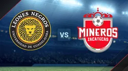 Leones Negros vs. Mineros de Zacatecas por la Liga de Expansión.