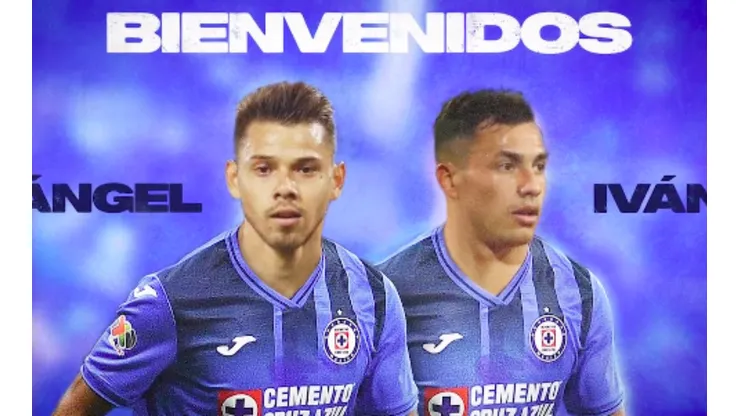 Así presentó La Máquina a Iván Morales y Ángel Romero.