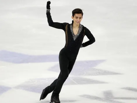 Donovan Carrillo llegó a China para patinar sobre hielo olímpico