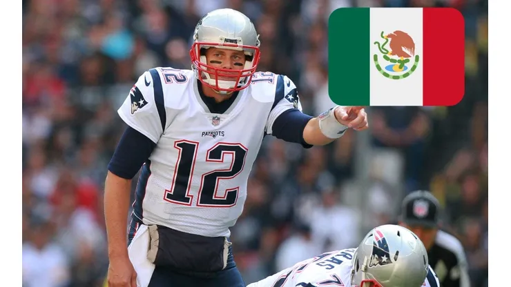Brady jugó en 2017 en el mítico Estadio Azteca donde venció a Raiders
