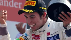 Pérez consiguió tres podios estando en Sauber