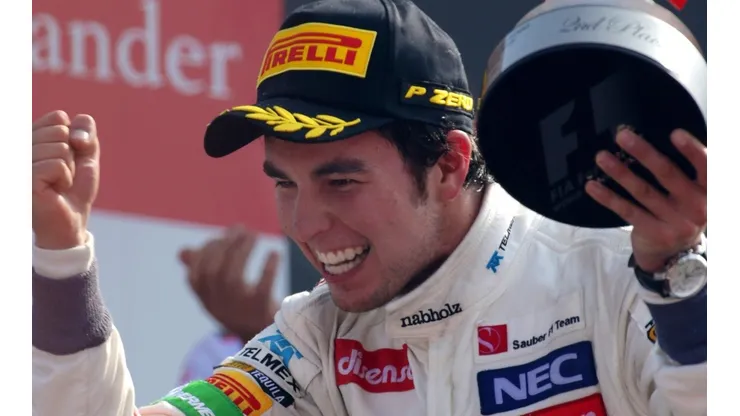 Pérez consiguió tres podios estando en Sauber