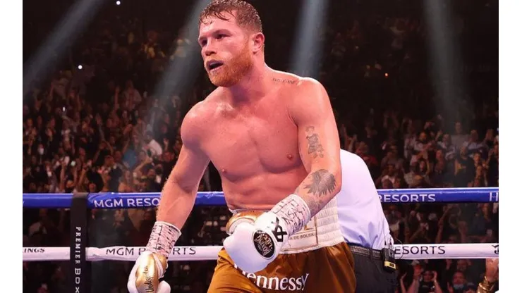 Se ilusionan los fanáticos con un posible calendario para Canelo Álvarez .