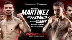 Todo listo para el regreso de Maravilla Martínez.