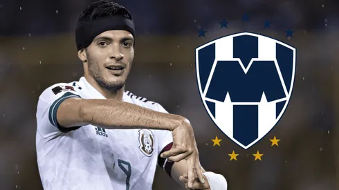 Raúl Jiménez lució la playera de Rayados.