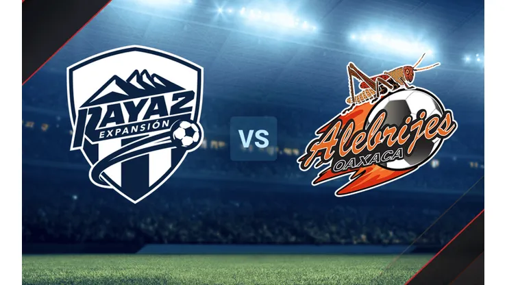 Raya2 vs. Alebrijes por la Liga de Expansión.