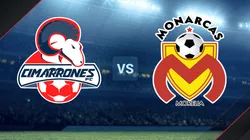 Cimarrones vs. Morelia por la Liga de Expansión.