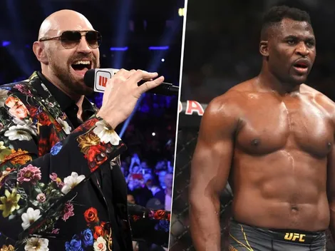 Tyson Fury se burló del dinero que ganó Francis Ngannou peleando en UFC