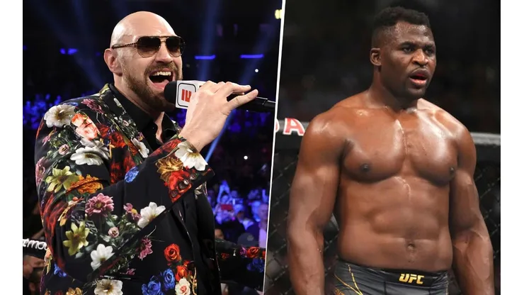 Tyson Fury se burló del dinero que ganó Francis Ngannou peleando en UFC
