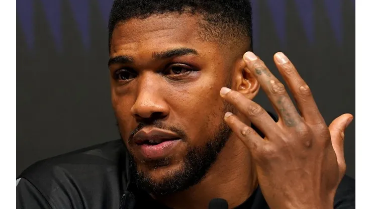 Furioso: Anthony Joshua negó haber aceptado dinero para que Fury y Usyk se enfrenten