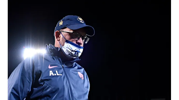 Andrés Lillini en la primera fecha del campeonato