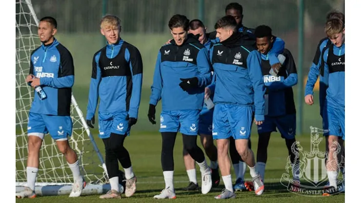 Muñoz ya entrena junto al primer equipo de Newcastle