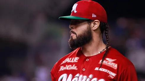 Sergio Mitre en la Serie del Caribe 2018.