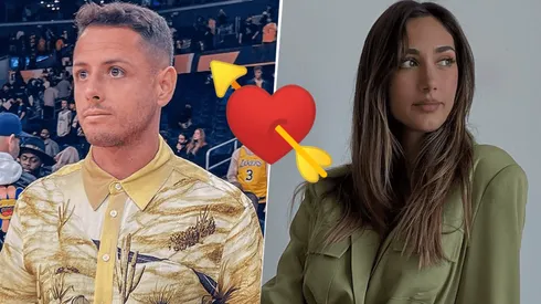 Chicharito Hernández está nuevamente enamorado.