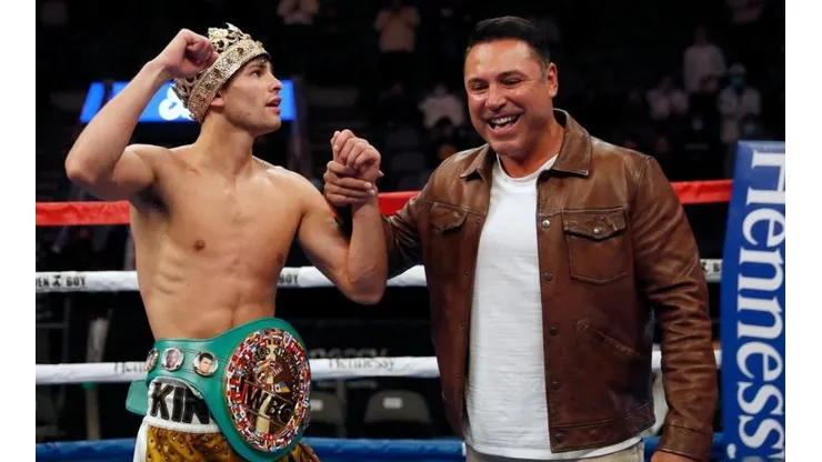 De la Hoya recibió exigencias de Ryan Garcia.