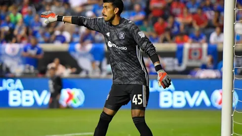 Richard Sánchez como portero del Chicago Fire.