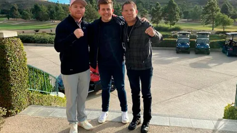 Julio César Chávez se cruzó con Canelo Álvarez y le dedicó estas palabras