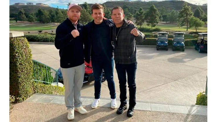 Julio César Chávez se cruzó con Canelo Álvarez y le dedicó estas palabras