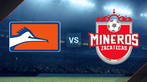 Correcaminos vs. Mineros por la Liga de Expansión.