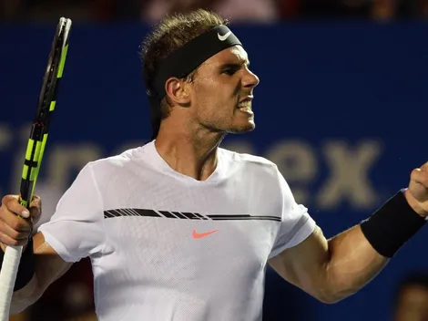 Estas son las fechas en las que Rafael Nadal estará en Acapulco