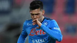 Chucky Lozano anotó por duplicado para el Napoli.