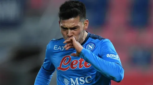 Chucky Lozano anotó por duplicado para el Napoli.