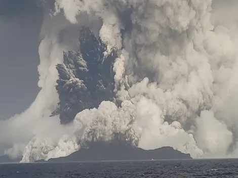 Erupción de volcán en Tonga: Así afectó la explosión del volcán en Tonga a México