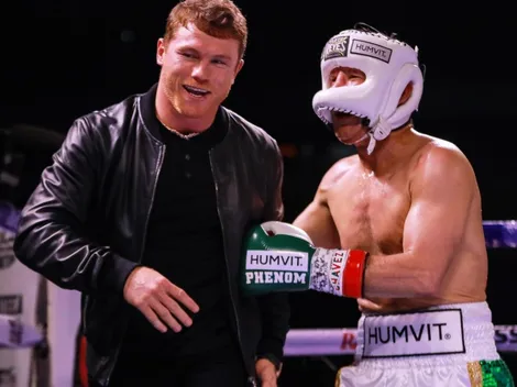 Al igual que Chávez, una leyenda del boxeo mexicano se rindió ante Canelo Álvarez