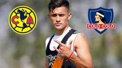 Pablo Solari en los entrenamientos del Cacique