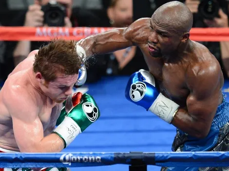 Floyd Mayweather vuelve a irritar a Canelo Álvarez