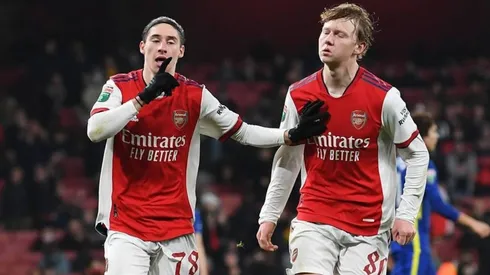 Marcelo Flores se presentó con el número 78 en el dorsal.